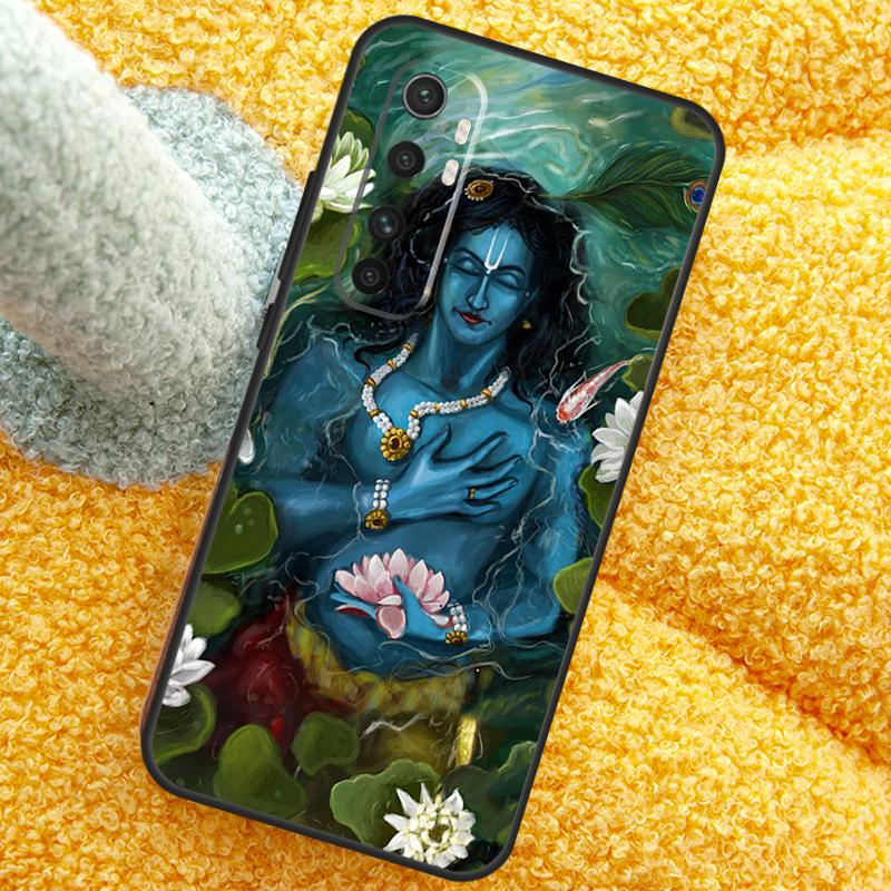 Indian God Lord Krishna Case For Xiaomi 15T 14T 13T 14 15 Ultra 17 Pro Max Cover For POCO F8 F7 F5 F6 X5 X6 X7 Pro