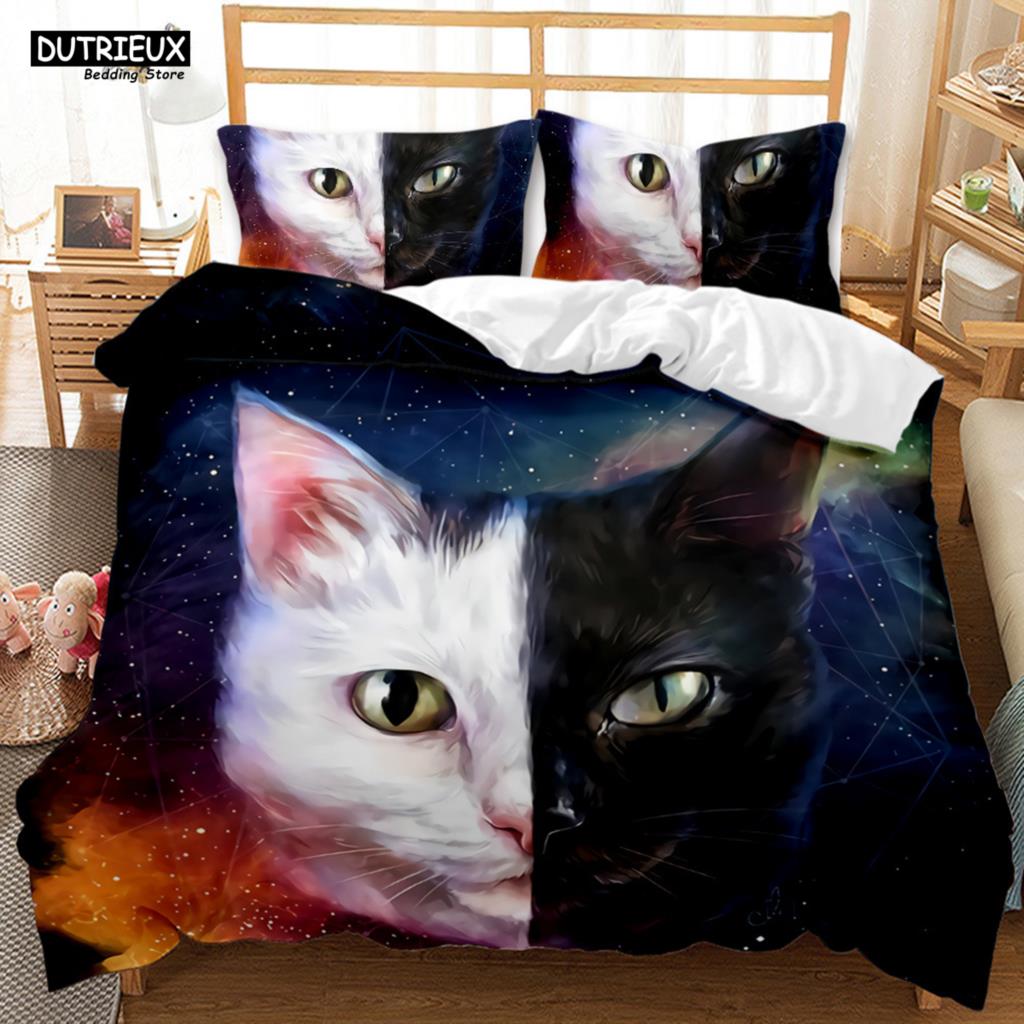 Cute Pet Dogs Bedding Set Lovely Puppy Golden Retriever Comforter Sets King Queen Twin Size Duvet Cover Set Bed Linen For Kids