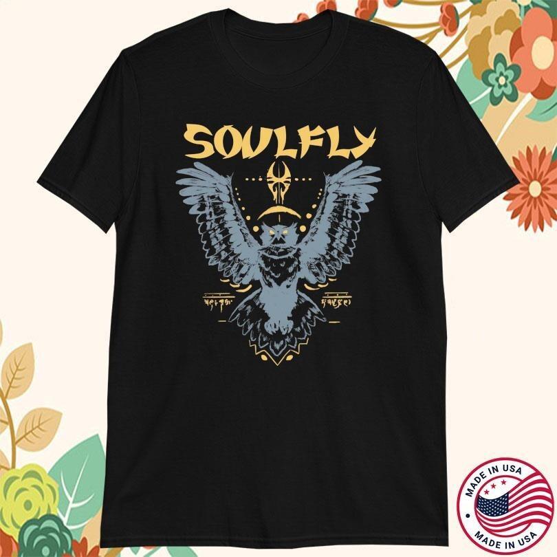 

Soulfly Band Short Sleeve Cotton Black T Shirt S5XL MM128 Unisex T-Shirt XXL