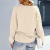 Women Winter Tops Women's Long Sleeve Sweatshirt Casual Crewneck Loose Fit Pollover Fleece Tops
