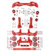 1 Set MA/AR Chassis Modification Spare Parts Set Kit with FRP Part for Tamiya Mini 4WD RC Car Model Parts Accessories