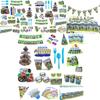 Minecraft Baby Shower Birthday Party Supplies Featuring Vibrant Tableware Set