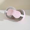 Soft 2 in 1 U Shaped Pillow with Eye Mask PP Cotton Filling Cozy Support for Airplane Nap and Comfortable Eye Relaxation