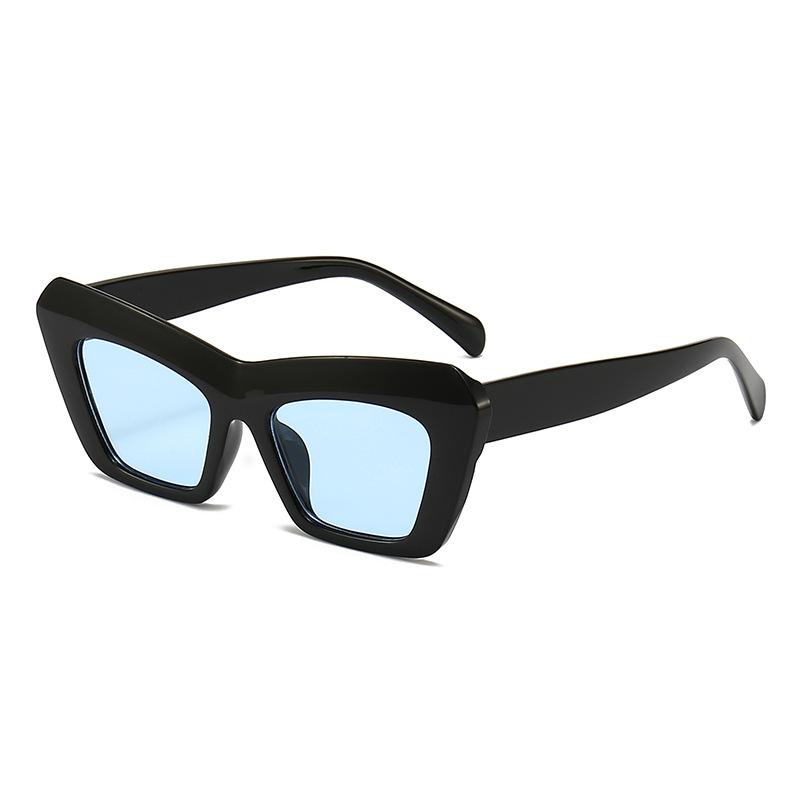 New Vintage Sunglasses Women Men Square Big Frame Sun Glasses Female Brand Designer Retro Shades Fashion Cat Eye Oculos De Sol