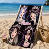 Custom Name Kpop Group Fashion Beach Towel Microfiber Beach Towel, Lightweight and Quick-Dry, for Summer Travel, Swimming Pool Gift