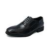Fashion Groom in formal leather shoes Minimalist and retro British style Leisure Business and Office Elegant adult shoes Plus Size -46