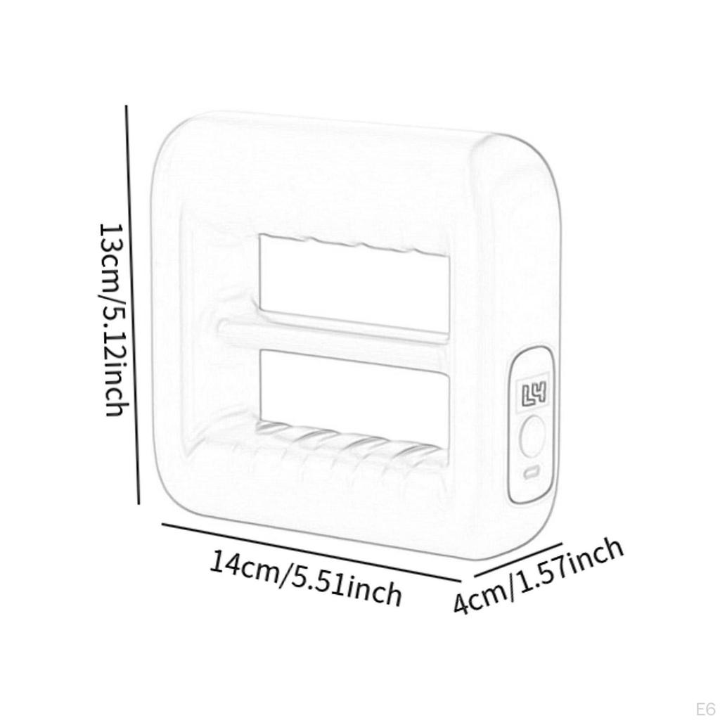 Deep Tissue Massage Ring Handheld Fascial for Full Body Waist Muscle