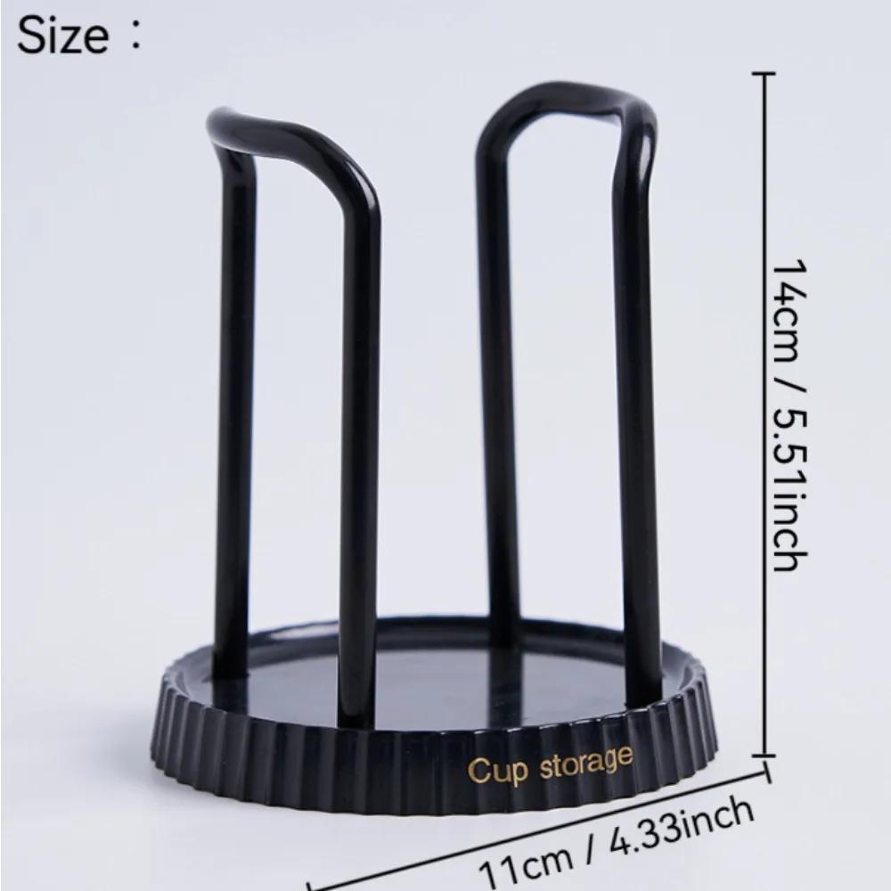 Cup Holder Disposable Cup Holder Paper Cup Holder Storage Shelf for Home Coffee Shops, Available In Black and Beige Colors