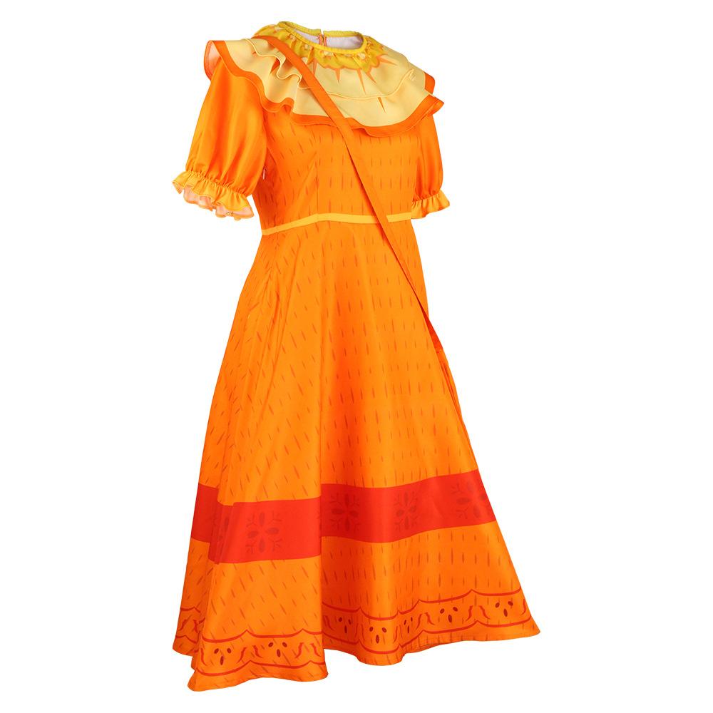 Magical House Full Princess Isabella Cosplay Costume Dress Children For