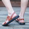 Fashion Fashion Metal Buckle Summer Men's Slippers Outdoor Half Drag Sandals Beach Comfortable Soft Slides Casual Shoe Wading Aqua Shoes