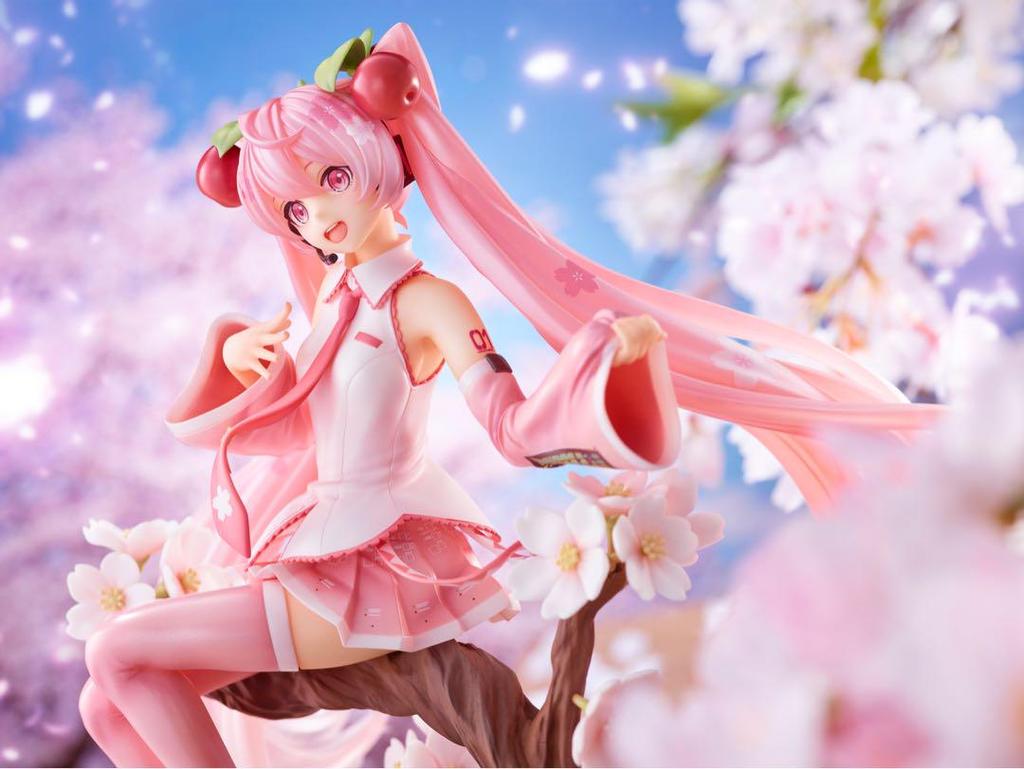 [USED] Hatsune Miku Sakura Miku Spiritail Sakura Fairy Figure Opened Used