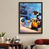 Full Round Diamond Painting Wall-e and His Friends Art Rhinestone Picture Mosaic DIY 5D Cross Stitch Embroidery Home Decoration