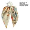 Hair Band Floral Print Bowknot Shape High Elasticity Hair Tie No Irritating Scalp Hair Rope Versatile Hair Accessory