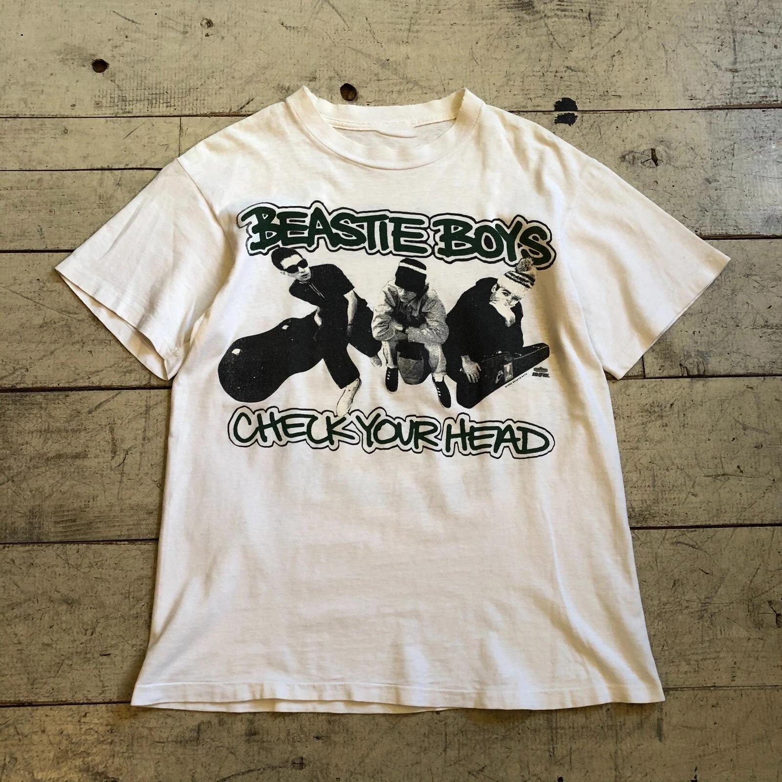 New BEASTIE BOYS check your head White Men S-234XL T-shirt XXXXL