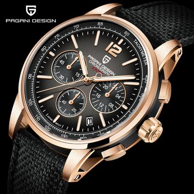 New TOP Brand Luxury Men's Watch with Box 100m Waterproof Multi-function Chronograph Men's Quartz Watches