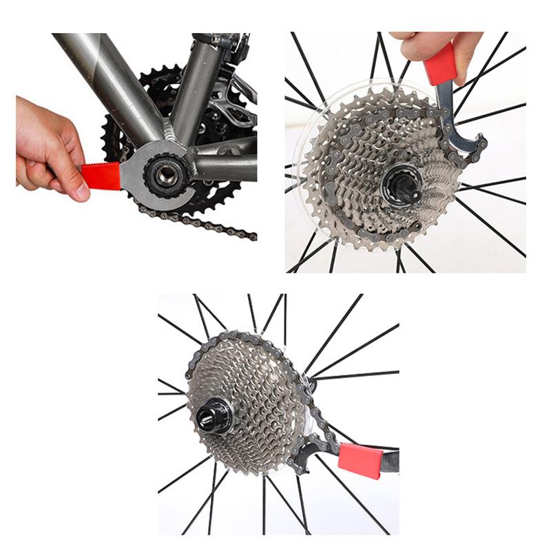 Durable Carbon Steel Bicycle Repair Tool Set Bottom Bracket Remover Chain Cutter Crank Puller Maintenance Kit