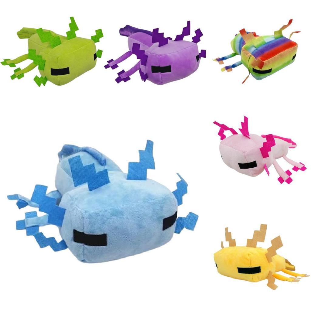 Minecraft Salamander Plush Toy Animal Stuffed Doll Bedroom Gifts Decoration