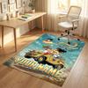 Personalized Crystal Velvet Carpet,Dragon Ball Custom Printed Name, Plush Area Rug For Home Indoor Decor