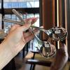Long-Handled Stainless Steel Western Soup Spoon with Hammered Pattern – Extra Thick for Main Meals and Students