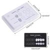 9Pcs Dental Composite Resin Filling Template Teeth Anatomical Model Board Build Up Restoration Cavity Practice