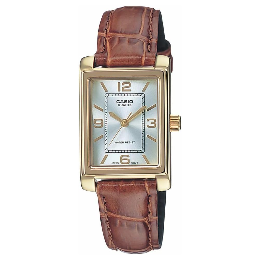 Casio LTP-1234PGL-7AEG Women s Analog Watch Stainless Steel Band Quartz Movement