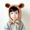 Babyhut Herbst und Winter Baby Kinder Plüsch Ohrenschützer Pulloverhut Jungen und Mädchen Verdickt Warm Niedlich Cartoonhut