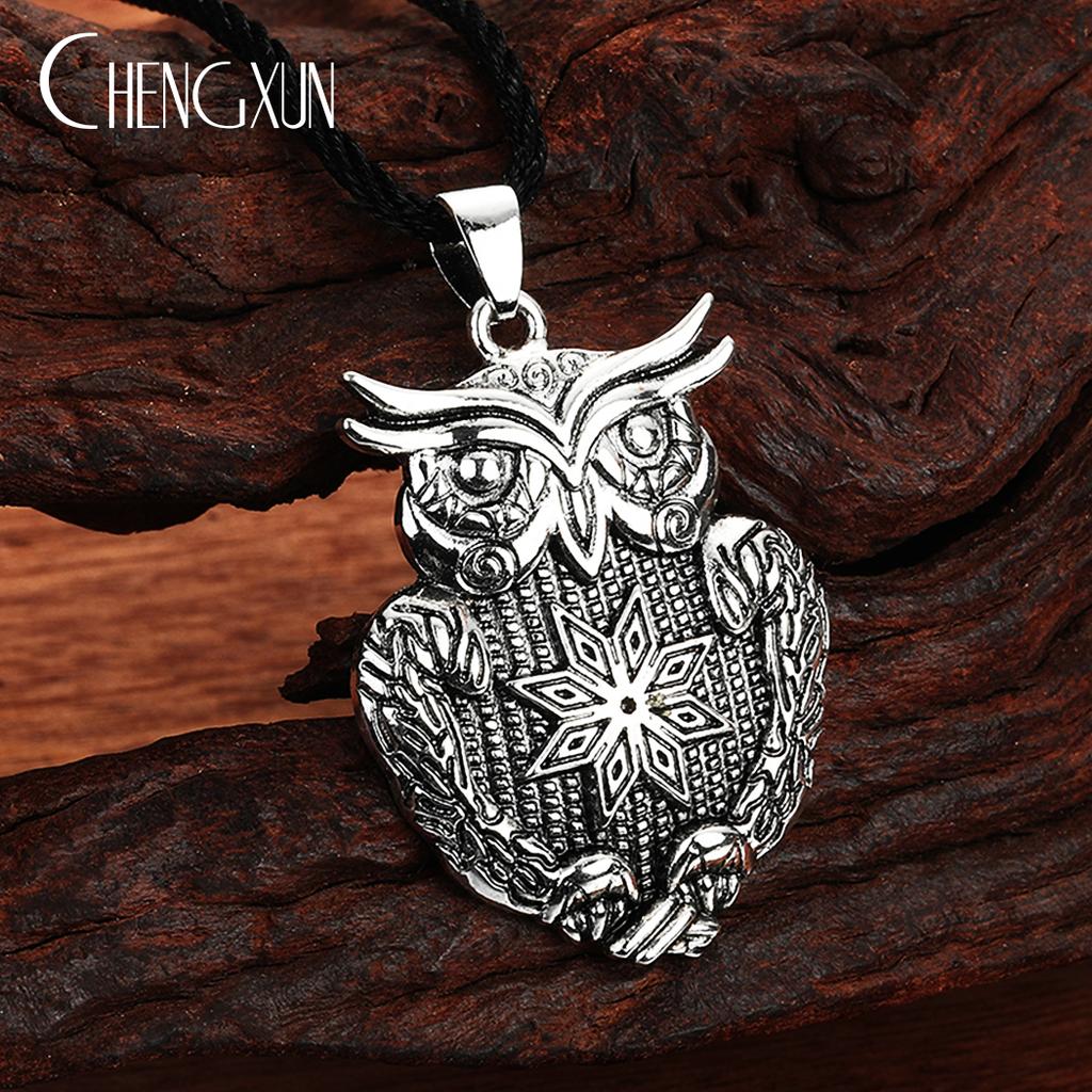 Viking Triple Horn Triskelion Necklace Men Women Multiple Punk Gothic Style Norse Amulet Pendant Slavic Talisman Jewelry for Boy