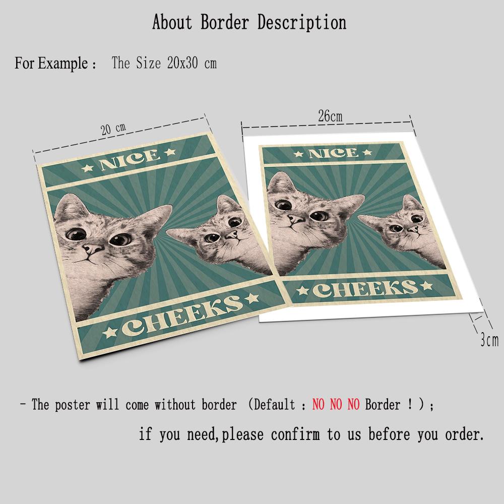 Pooper du Plakat Baderom Morsomt skilt Lerretstrykk Søt katt Fine kinn Sitat Kunst til maling Veggbilde Toalett WC Dekor