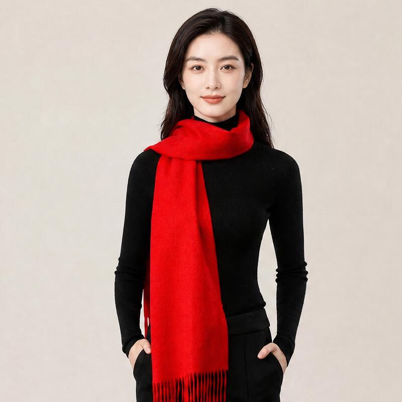Tianshan 100% Cashmere Warm Knitted Scarf
