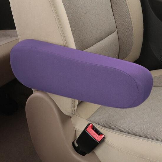 Elastic Armrest Cover For Car Auto Truck SUV Vans Interior Decor Pair фиолетовый