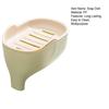 Soap Holder Non-Slip Design Easy To Clean Double Layer Versatile Soap Dish with Drain Holes Bathroom Decoration