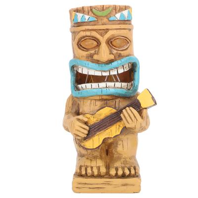 Totem Statuen Solar Licht Harz Garten Solar Licht Ornament Für Outdoor Home Rasen Hof