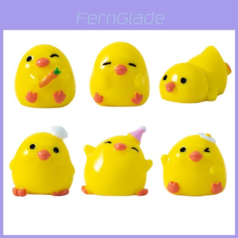 Resin Miniature Chef Duck Home Decor With Modern Minimalist Style For Kitchen Shelf Display
