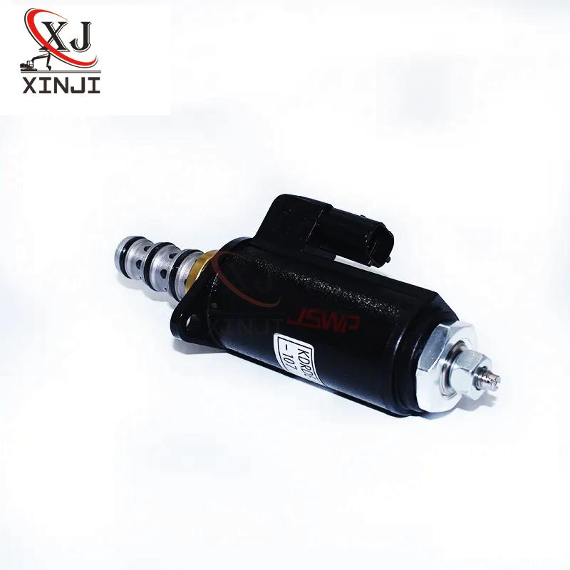 Solenoid Valve YB35V00005F1 KDRDE5K-31/30C50-107 For Kobelco SK200-6E SK230-6E