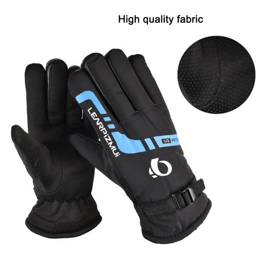 1 Pair Breathable Riding Gloves Full Cover Fabric Shockproof Cycling Gloves Sports Accessory