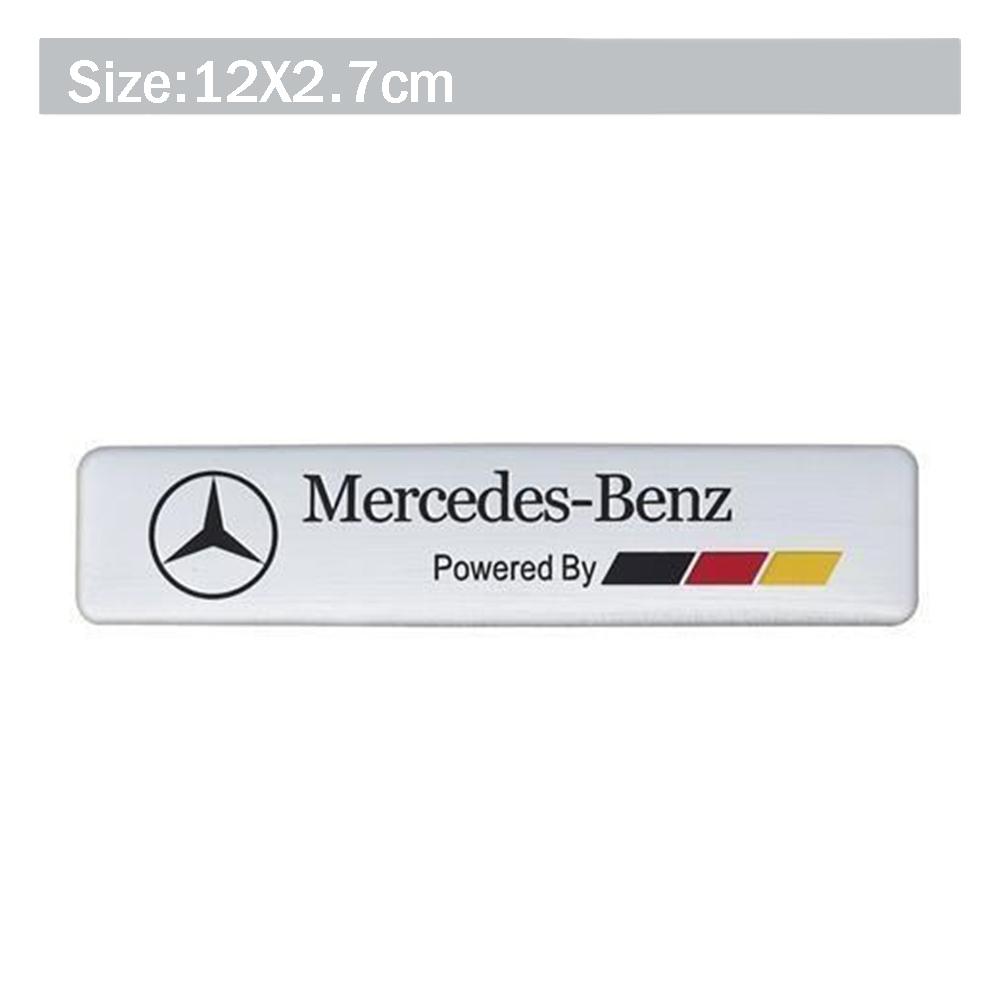 

New Car Styling Body Decoration Alloy Sticker keychain Accessories For Mercedes Benz AMG W203 W204 W205 W209 W210 W211 W212 W176