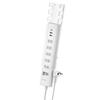 SANWA SUPPLY USB Charging Power Strip with Stand (2-Pin, 5 Outlets, 1.5m, White) TAP-B47UC-15W
