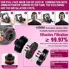 Full Face Respirator with 4x Filters, Universal 40mm Fit for 2097/6001/P-A-1, Anti Fog for Chemical & Dust