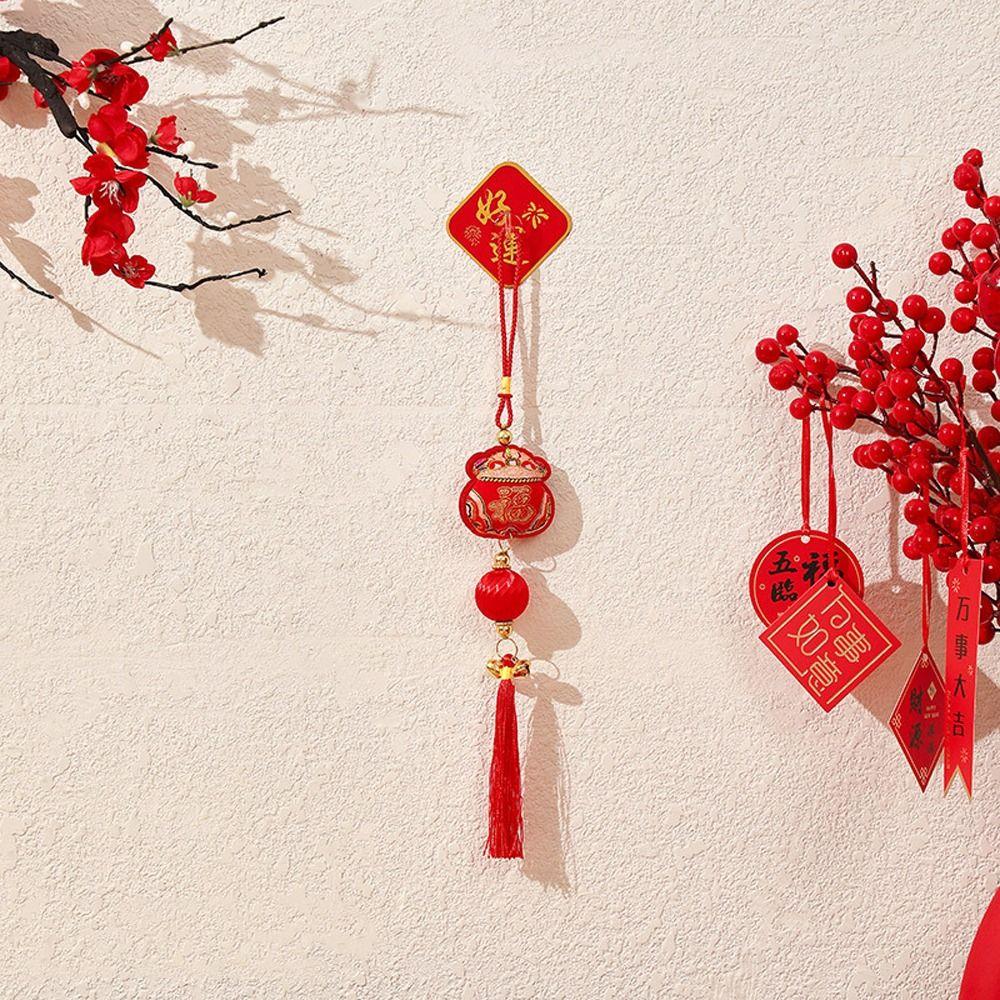 Reusable Spring Festival Decoration Pendant Creative New Year Ornaments Atmosphere