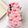 For Samsung Galaxy A17 5G Case SM-A176B Cute Cat Flowers Painted Cover Soft TPU Matte Phone Cases For Samsung A17 A 17 5G Fundas