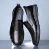 2025 Men's Soft Leather Non-Slip Casual Loafers - Formal & Business Style