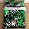 Voltes V Robo Duvet Cover Set without sheet King Queen Double Full Twin Single Size Bed Linen Set