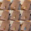 Light Luxury Zircon Full Diamond Choker Necklace Titanium Steel Versatile Minimalist Accessories for Women