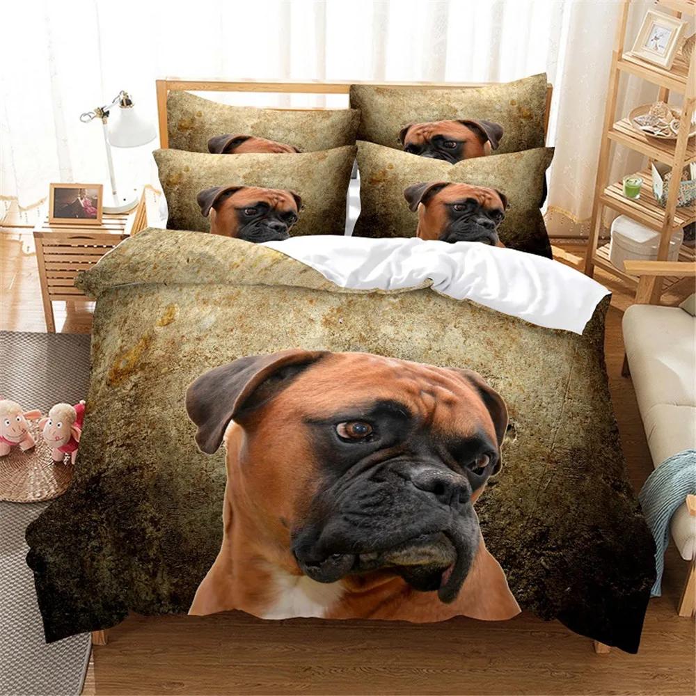 Comforter Red Love Cartoon Dog Dachshunds Animals Theme For Dog Lovers Gifts Bedroom Decorations For Children Teens Women Men