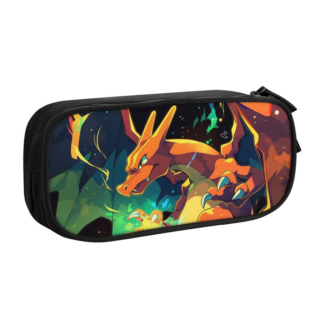 Custom charizard pokemon Large Capacity Bags for Child Handheld Study Bag for Boys Gilrs Kids