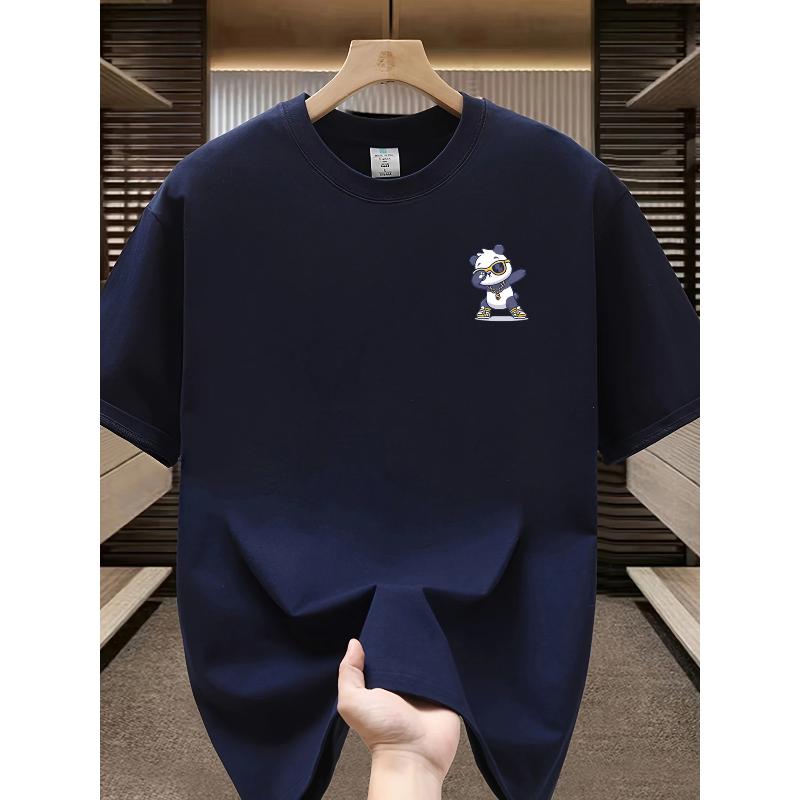 Comfortable Loose Short-sleeved Fashion Simple Top Pure Cotton T-Shirts Men’s