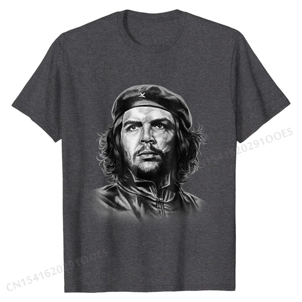Ručne kreslené tričko Che Guevara Tričká Nový prírastok Módne Bavlnené Pánske Tričko Módne