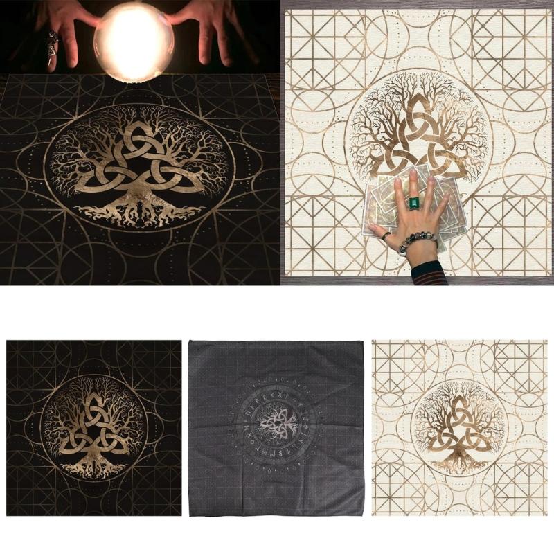 Tarots Table Altar Cloth Board Game Mat Divinations Altar Tablecloth