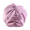 Women Nightcap Soft Comfortable Faux Silk Bonnet Gentle Night Sleeping Bonnet Hair Protection Supply
