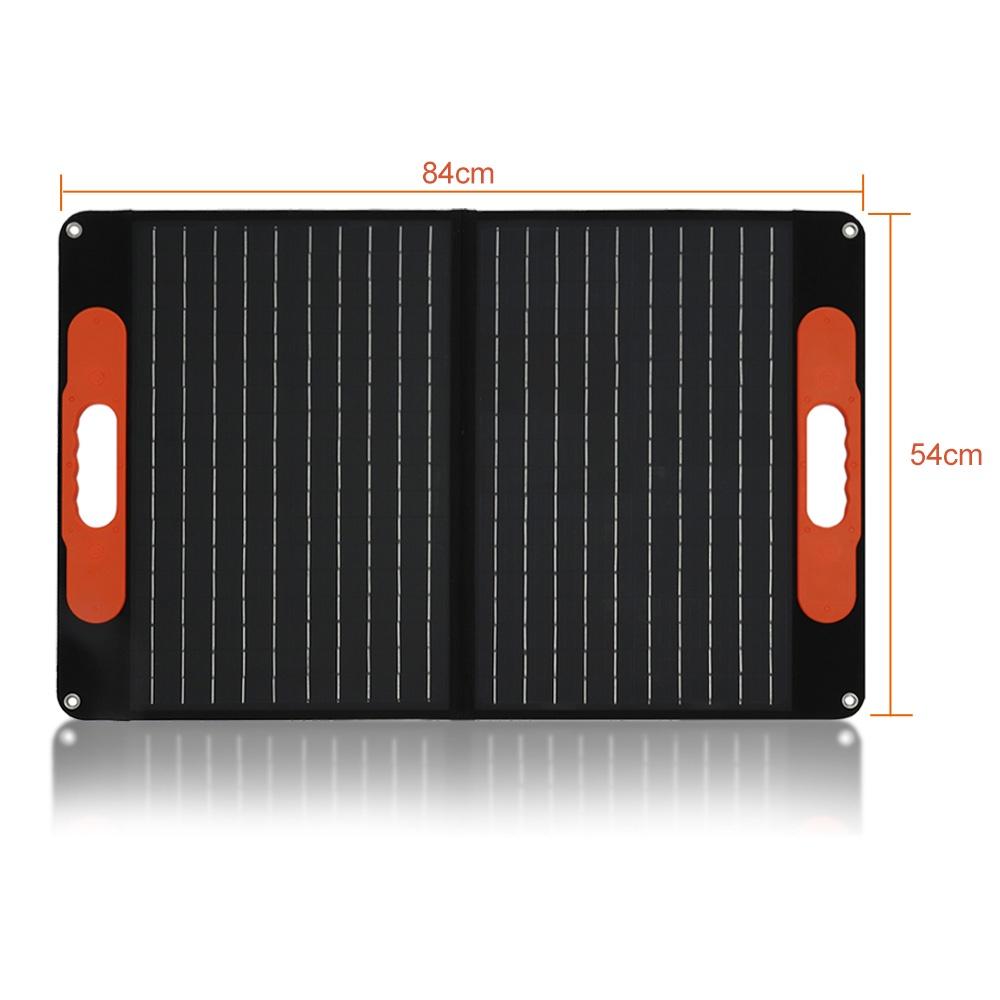 Painel solar dobrável de 300 W, células solares dobráveis portáteis USB duplas, carregador de bateria de energia solar para telefone, trailer, carro, acampamento